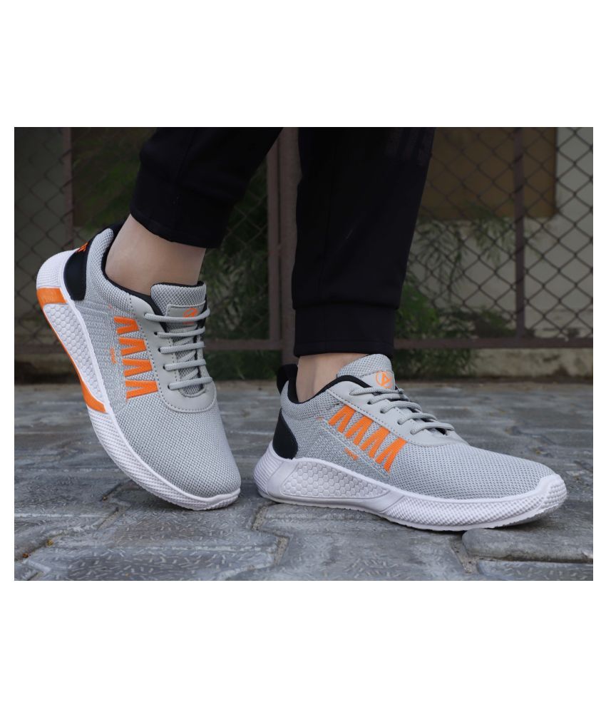     			Aadi Sneakers Gray Casual Shoes