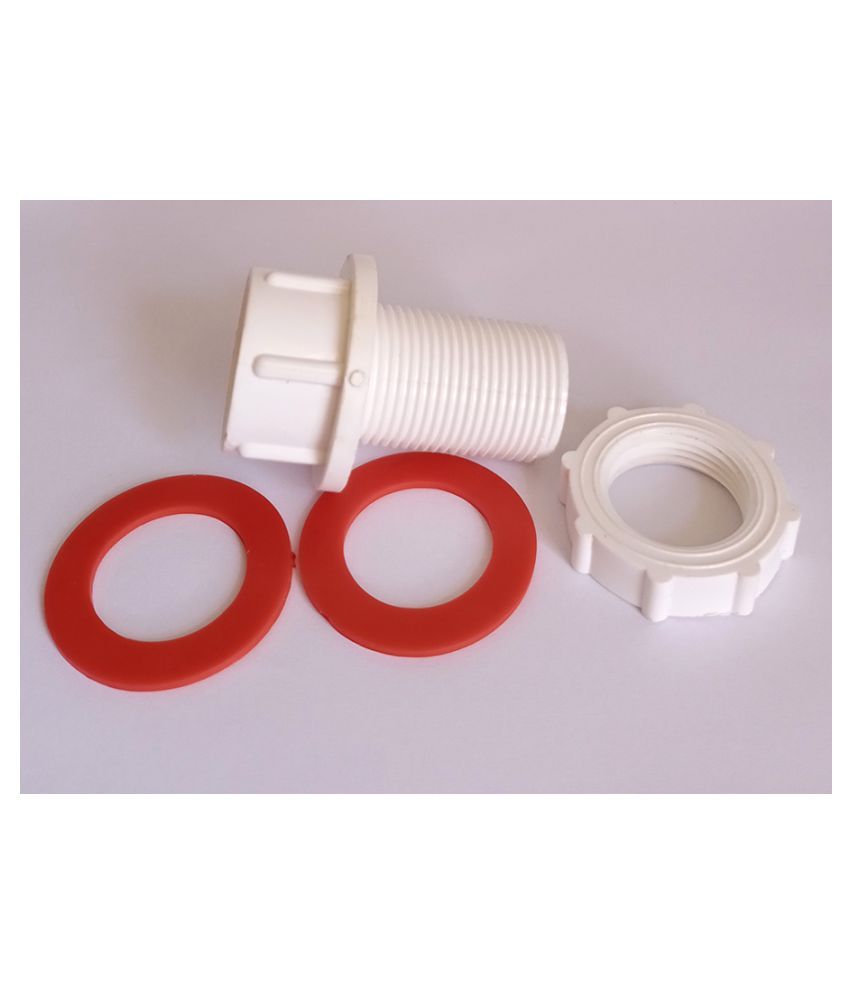 Buy UPVC Tank Nipple withOne Side Pipe Fitment 3/4'' (2 Pcs) Online at