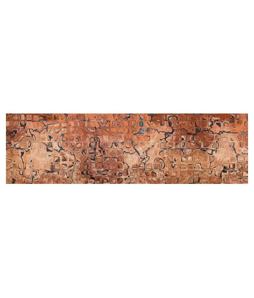     			WallDesign Natural Red Granite Stone - 8 cm W x 488 cm L Nature Sticker ( 488 x 8 cms )