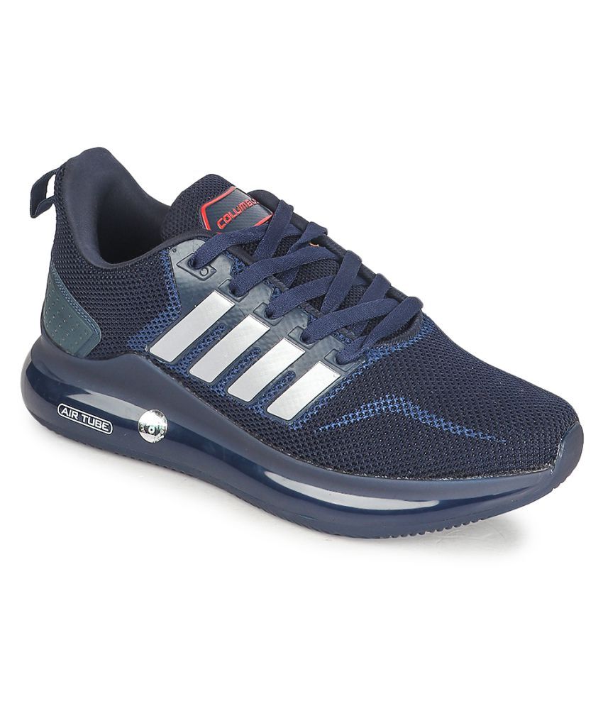     			Columbus Navy Running Shoes