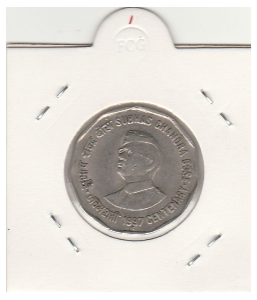     			RARE  C01N  TWO RUPEES SUBHAS CHANDRA BOSE BIRTH CENTENARY -1997,COPPER NICKLE  C01N   HYDERABAD MINT -IN EXTRA FINE CONDITION HIGHLY COLLECTIBLE HIGH GRADE C01N. ,WIGHT-6 GRAMS , CHECK PICTURE CAREFULLY AND THEN ORDER .PLEASE DONT PLACE FAKE  ORDER.