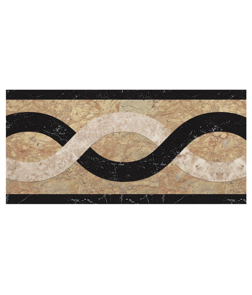     			WallDesign Marble Stone Inlay Rope Chain - 8 cm W x 488 cm L Nature Sticker ( 488 x 8 cms )
