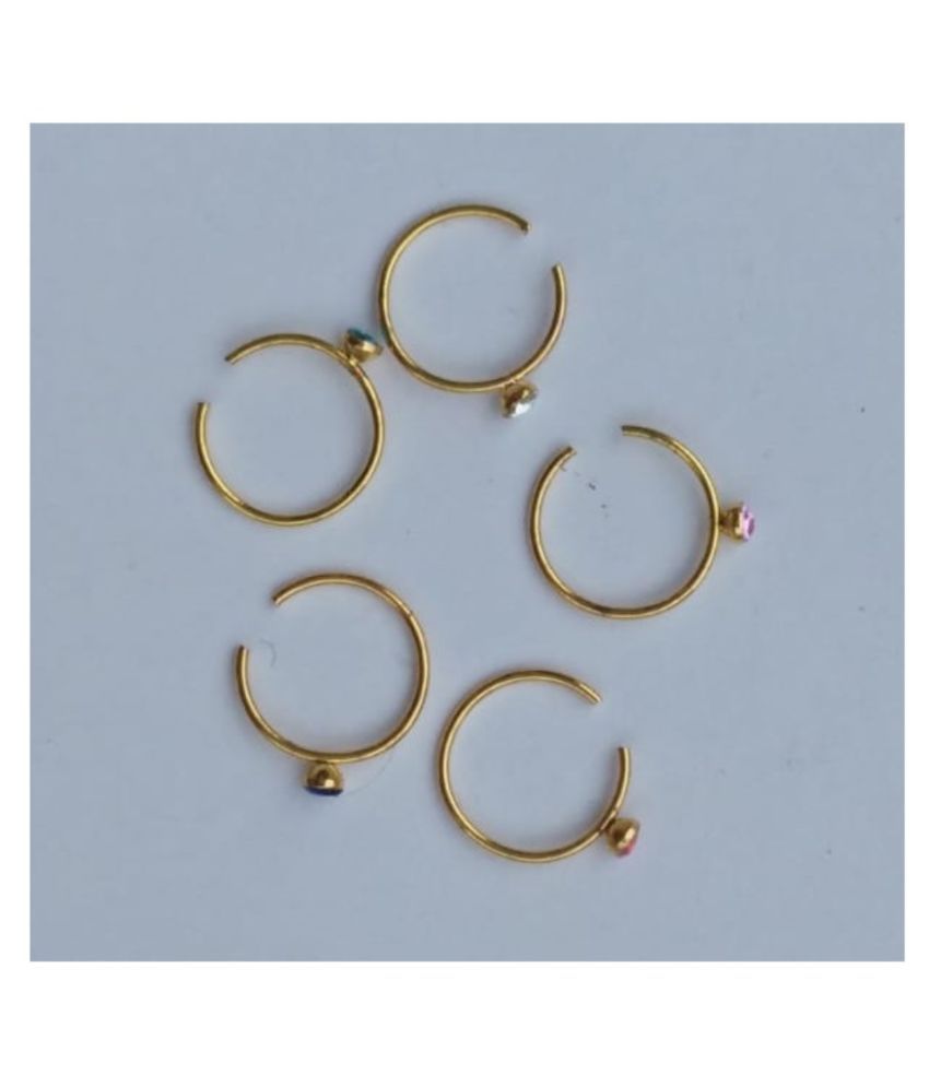 Sania Mirza Nose Ring Fucking Videos - American Diamond Fited Sania Mirza Style 5 Color (RED PINK BLUE GREEN  WHITE) Nose Pine Ring for girl and Women: Buy American Diamond Fited Sania  Mirza Style 5 Color (RED PINK BLUE