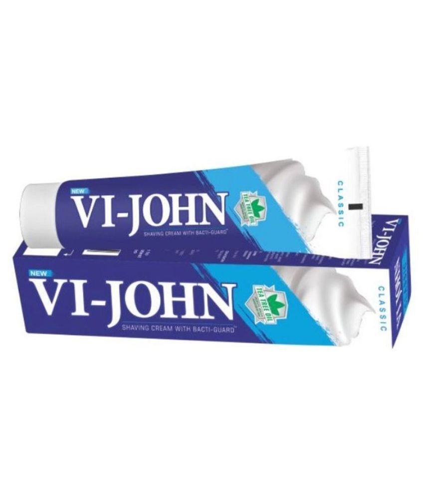     			VI-JOHN Shaving Cream Classical 125GM PACK of 12 (125 g)