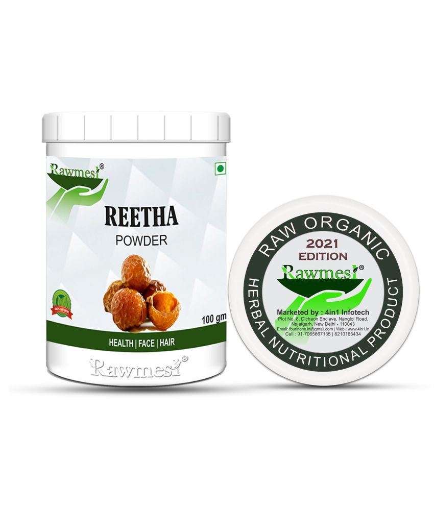 rawmest Reetha Powder 100 gm Pack Of 1