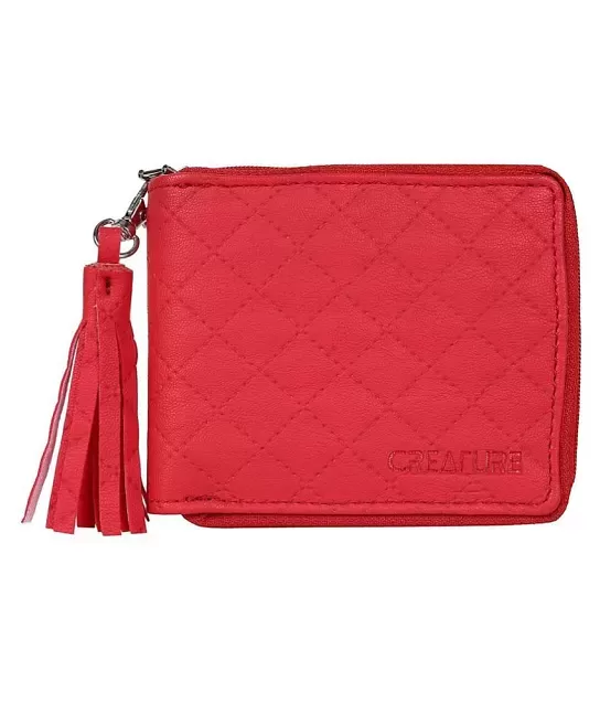 Buy online Red Solid Wallet from Wallets & Card holders for Women by Baggit  for ₹499 at 50% off | 2024 Limeroad.com