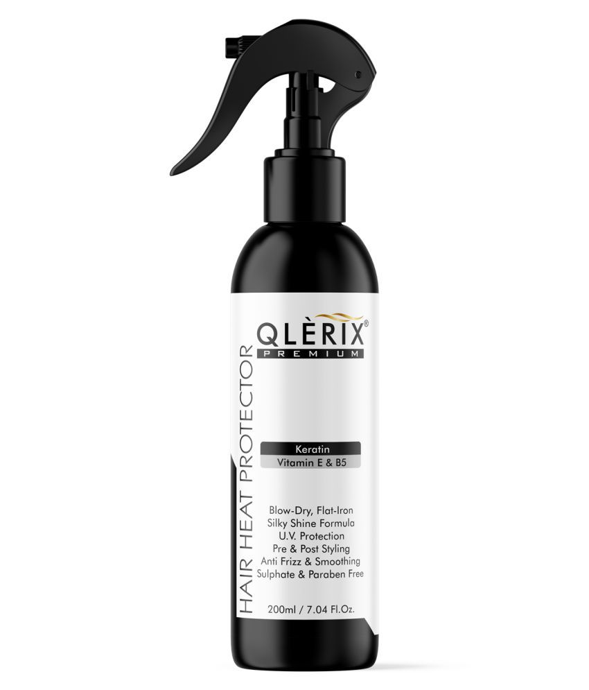 QLERIX Premium PRO STYLING HEAT PROTECTION SPRAY Hair Spray Hair Sprays 200  mL: Buy QLERIX Premium PRO STYLING HEAT PROTECTION SPRAY Hair Spray Hair  Sprays 200 mL at Best Prices in India - Snapdeal