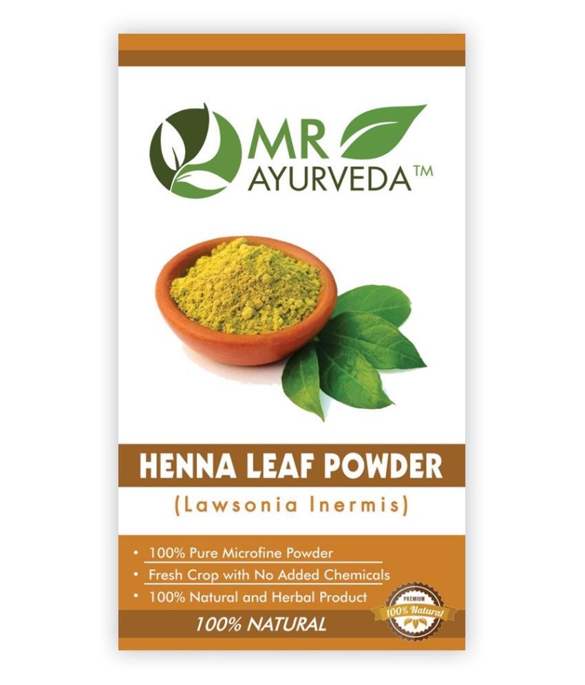 MR Ayurveda 100% Natural Henna Powder Organic Henna 100 g