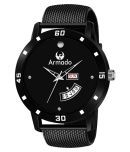 Armado 1502-BLACK DAY&DATE Stainless Steel Analog Men's Watch