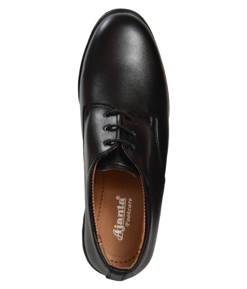 Ajanta - Black Men's Formal Shoes Price in India- Buy Ajanta - Black ...