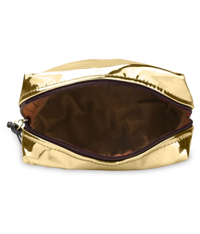 NFI essentials Gold Makeup Pouch Buy NFI essentials Gold Makeup Pouch