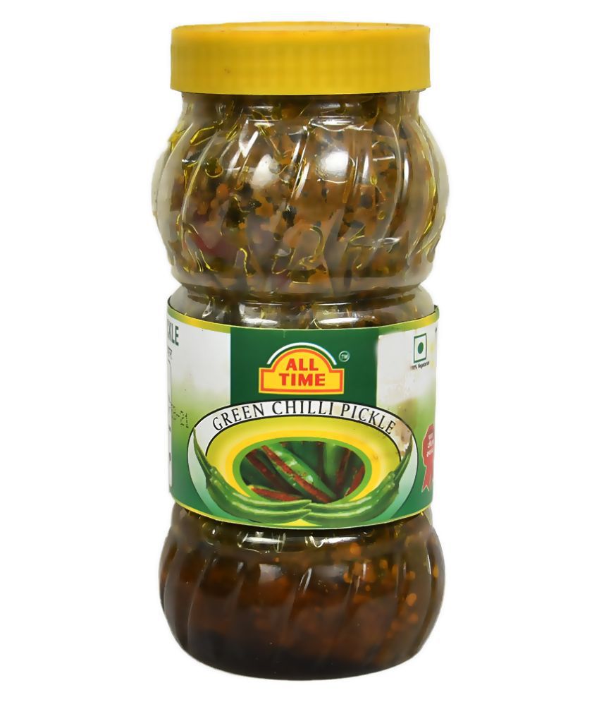 All Time Green Chilli Pickle 500 g