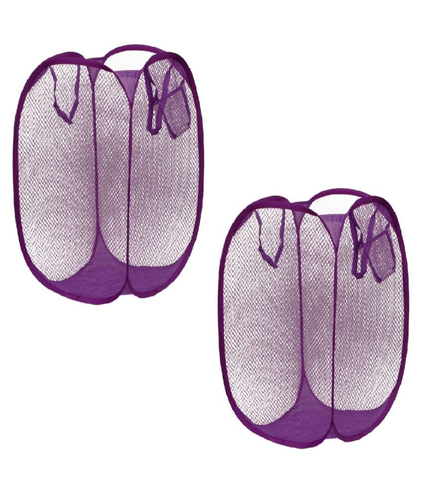     			WINNER Nylon Laundry Bag no - Purple