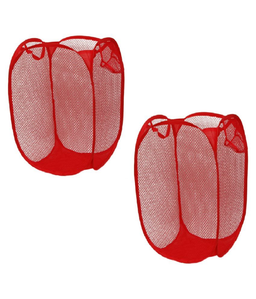     			WINNER Nylon Laundry Bag no - Red