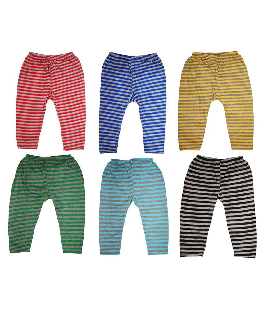     			Penyan™ super soft Hosiery Track Pants Pajama Lowers for Boys and Girls (Pack of 6)