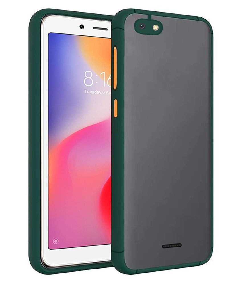     			Redmi 5A Glass Cover Shining Stars - Green Translucent Matte Finished