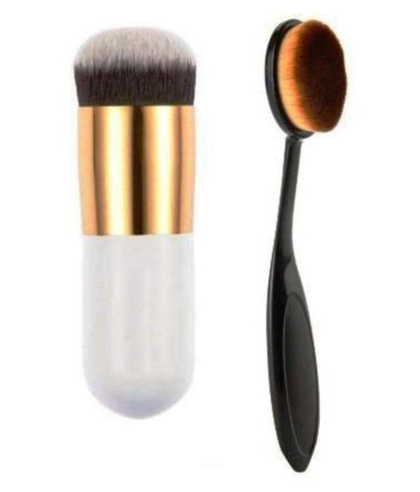     			Lenon Beauty Synthetic Foundation Brush,Concealer Brush 2 Pcs 100 g