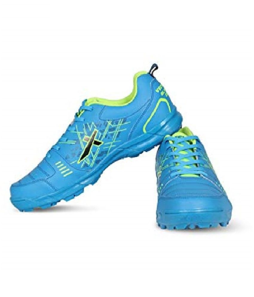     			Vector X BLASTER-2020 Men's Synthetic Leather Blue-Green Cricket Shoes