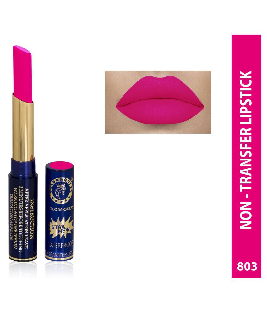     			Colors Queen No Transfer 18 Hours Stay Lipstick Magenta 2.4 g