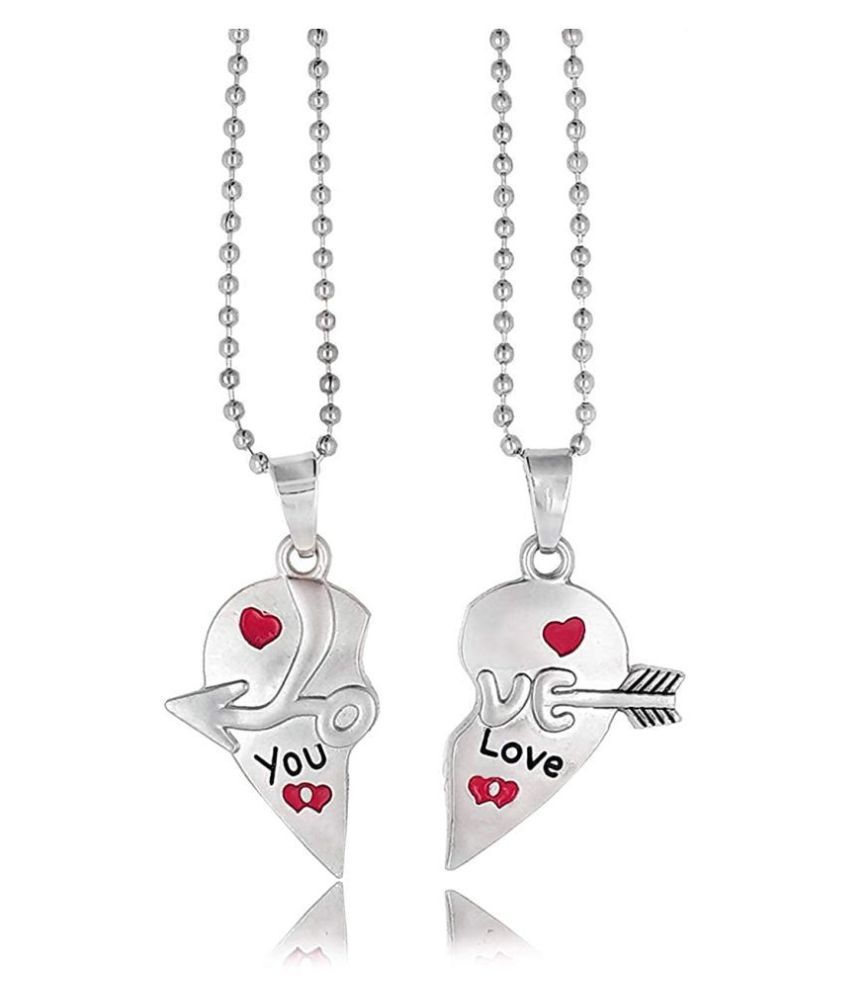 Buy Love pendant broken heart couple 