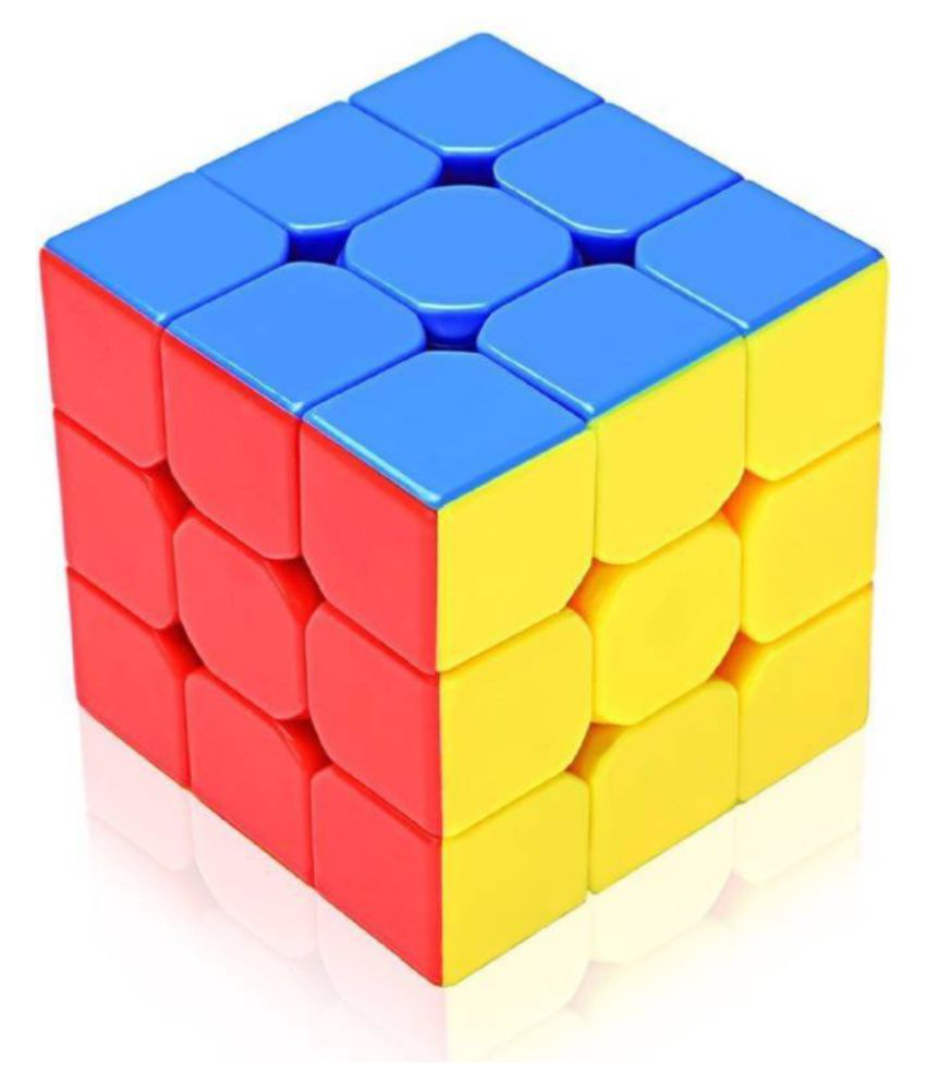 100% Indian Stickerless Ultra Smooth 3x3x3 Rubik's Cube