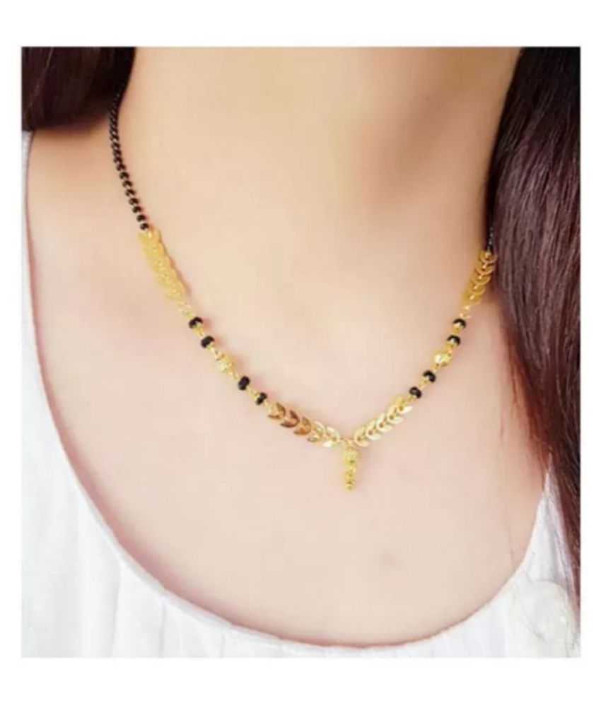 AD - Yellow Mangalsutra ( Pack of 1 )