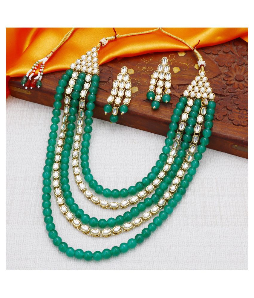     			Sukkhi - Multicolor Alloy Necklace Set ( Pack of 1 )