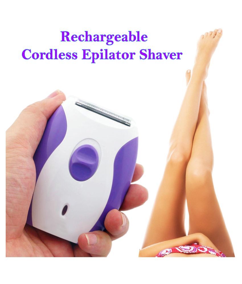     			Waterproof Cordless 2in1 Rechargeable Lady`s Shaver Epilator And Hair Remover Mu Multi Casual Combo