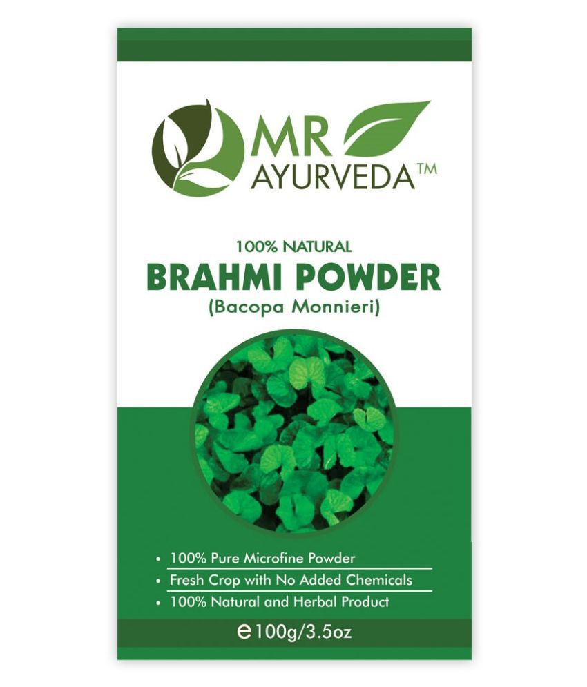     			MR Ayurveda Brahmi Powder, Hair Care Hair Scalp Treatment 100 g