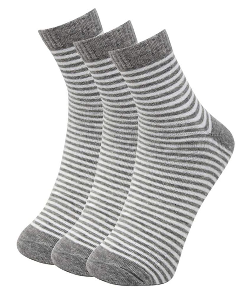     			Nature Line Women's Ankle Length Cotton Socks (Pack of 3)
