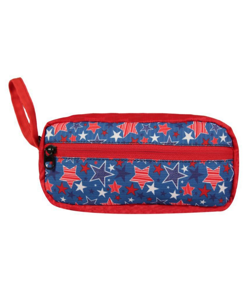     			Smily Kiddos American Super Hero Pencil Pouch - Blue & Red