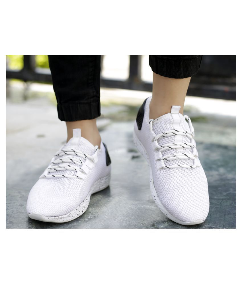 Kinsley White Running Shoes Price In India Buy Kinsley White Running Shoes Online At Snapdeal