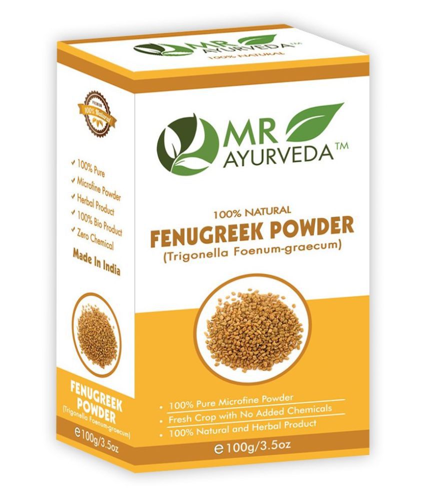     			MR Ayurveda Premium Quality Fenugreek Powder Hair Scalp Treatment 100 g