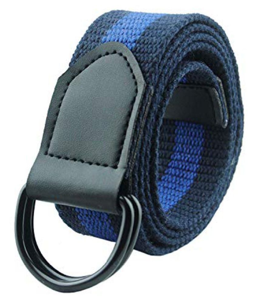     			Livosorb Blue Fabric Casual Belt