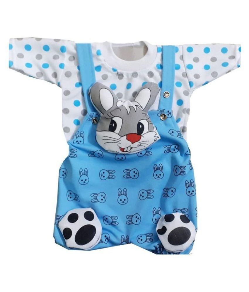 Buy JGJ Baby boy & Baby Girl Cotton Rabbit Dungaree Set with Tshirt || Baby  boy Dresses for 0-6 Months || Kids Dress || Newborn Baby Dress (0-6 Months)  Online at Best Price in India - Snapdeal