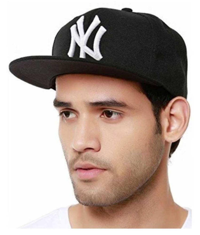 NY Hip Hop Black Cap for Men