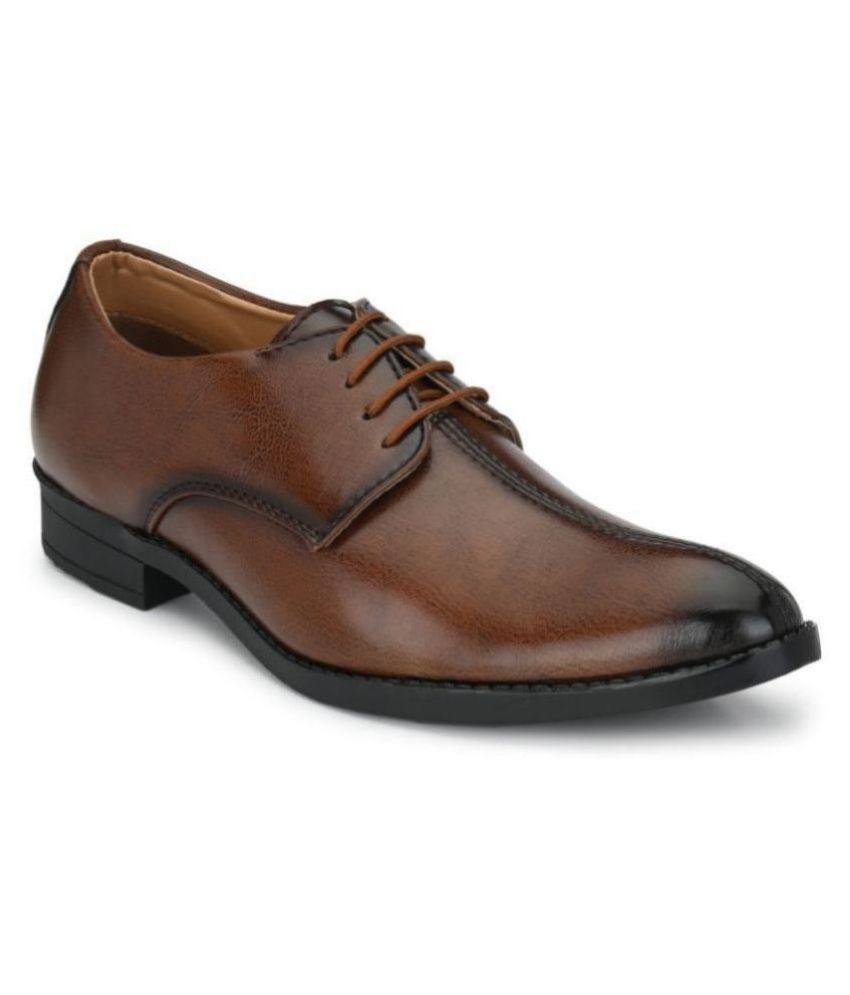     			Prolific - Brown Men's Formal Shoes