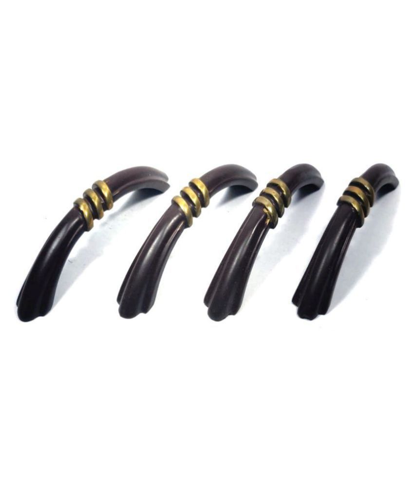 RR Collection Home Decor Brass Brown (Powder Coated) Cabinet Handle Size:75 mm(Pack of 4 Piece)