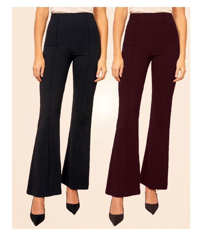 Addyvero cotton lycra casual pants Clearance