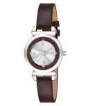 newmen - Brown Leather Analog Womens Watch