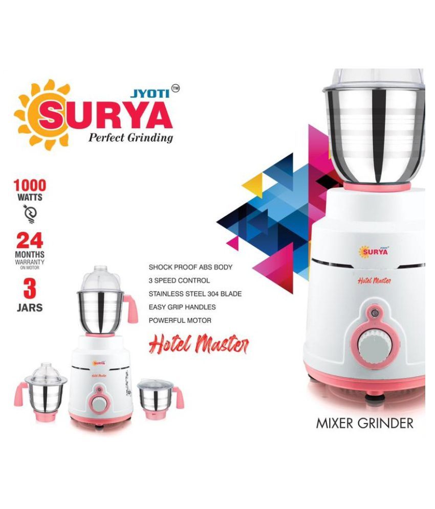 jyoti mixer grinder 1000 watt price