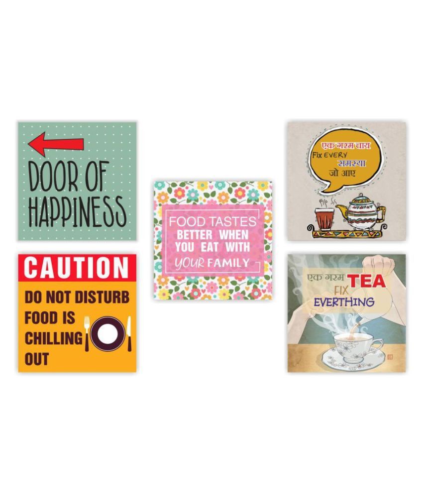     			Photojaanic Unique Quotes Fridge Magnet Rubberized Square Fridge Magnets Fridge Magnet - Pack of 1