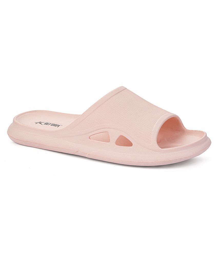 roxy pink slides