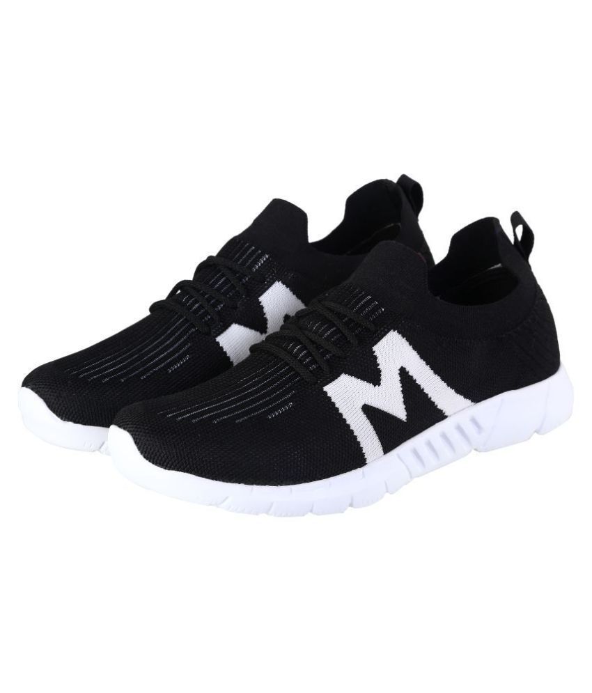 Zappy Sneakers Black Casual Shoes