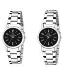 David Miller Stainless Steel Round Womens Watch