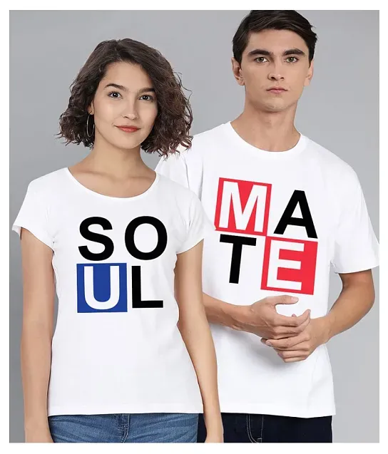 Buy online Pack Of 2 Couple T-shirt from clothing for Women by Be Awara for  ₹999 at 29% off