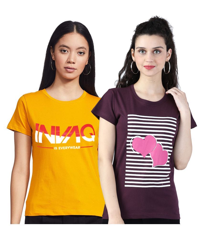 multi color t shirts