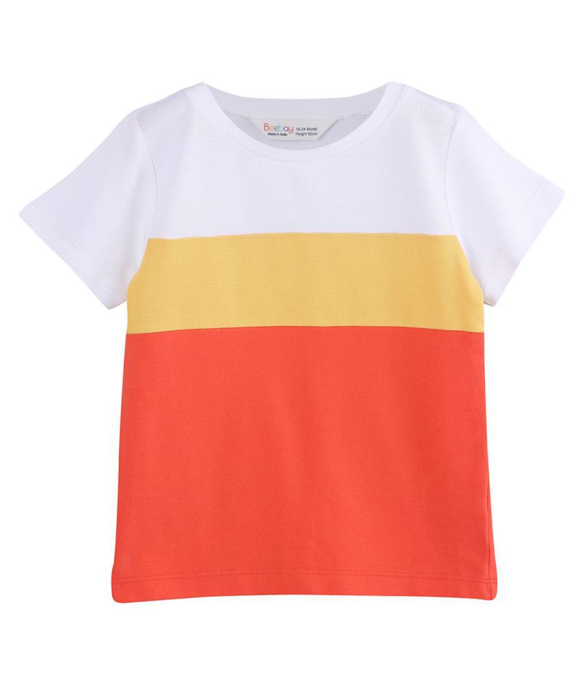 Beebay Colour Block T-Shirt Multi-col