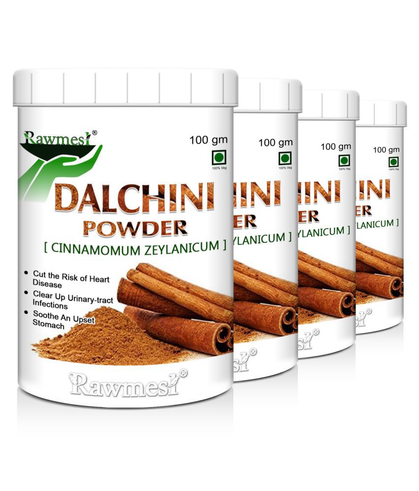 rawmest Dalchini Powder 400 gm Cinnamon Pack of 4