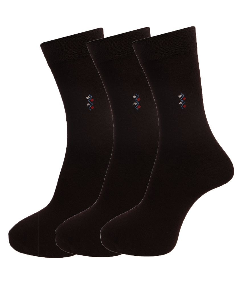     			Dollar Socks Multi Casual Full Length Socks Pack of 3